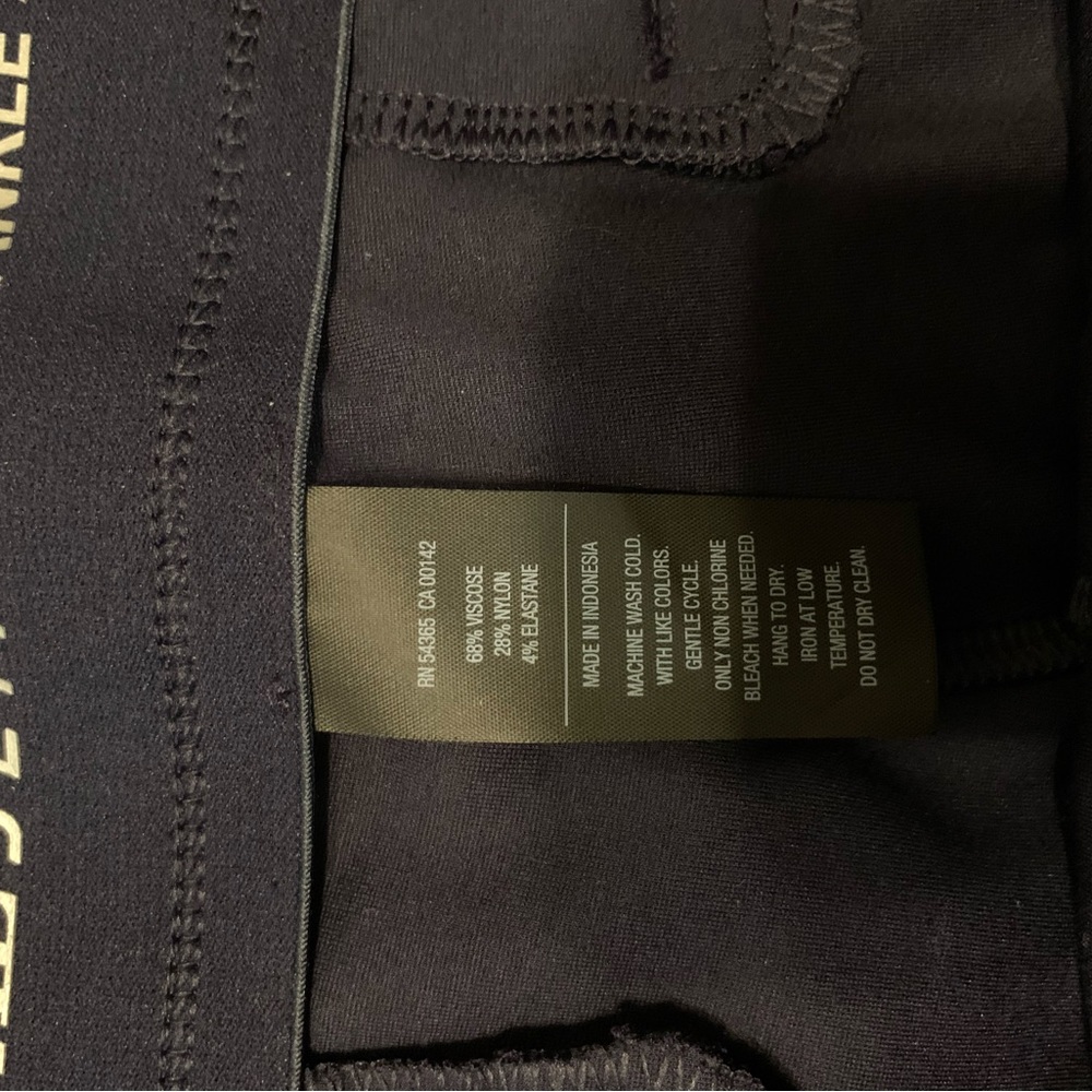NWT Navy ankle length, XL LUXE SLIMS - Picture 4 of 5